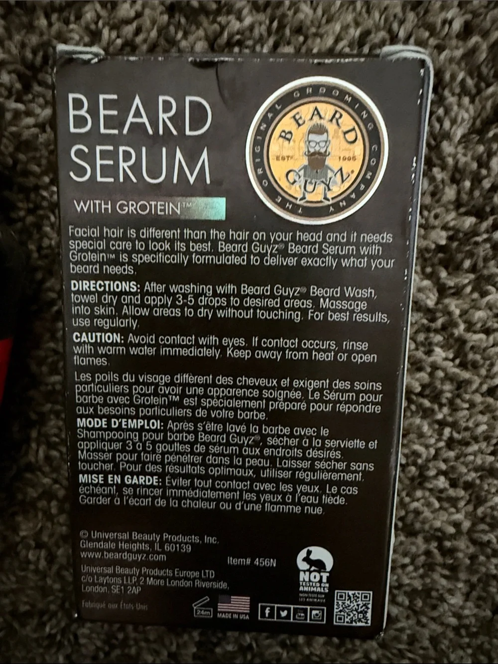 Manscaped Body Wash & Beard Guyz Beard Serum Set